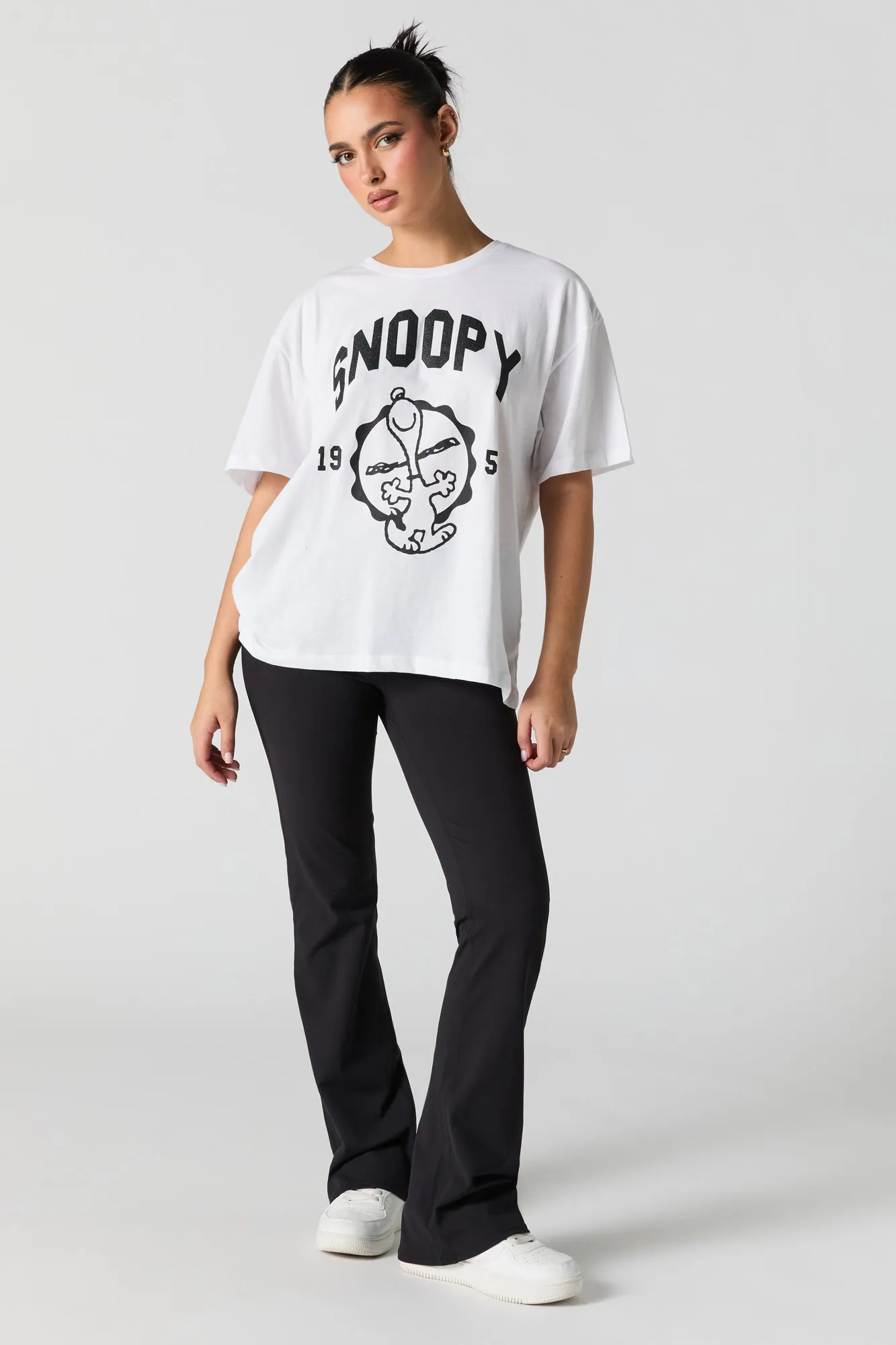 Snoopy Graphic Boyfriend T-Shirt