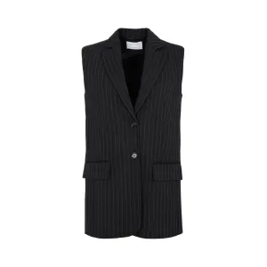 Sportmax Striped Buttoned Vest