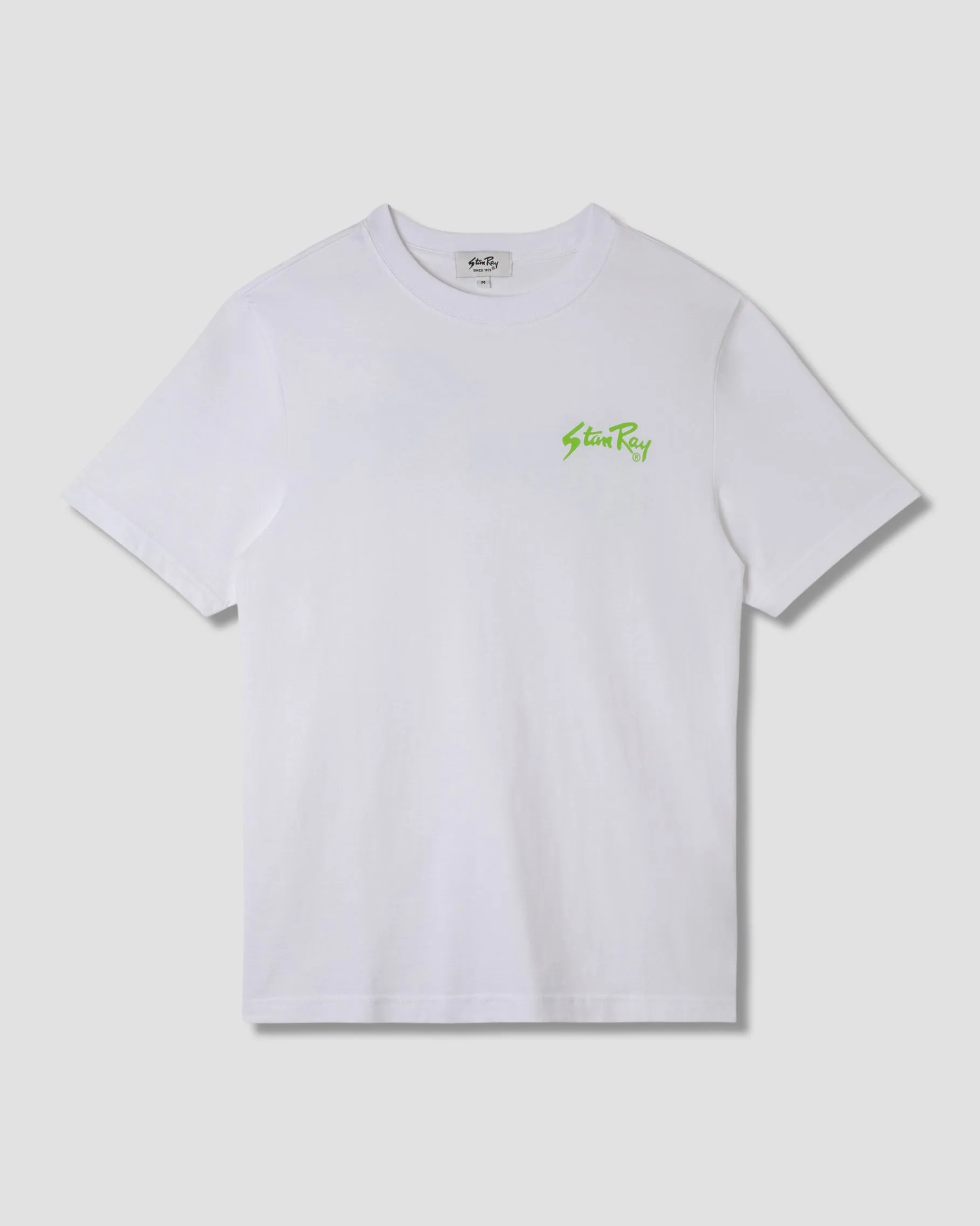 Stan OG Tee (White / Lime Green)