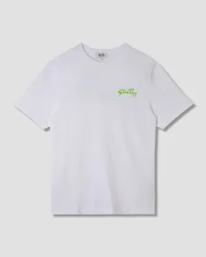 Stan OG Tee (White / Lime Green)