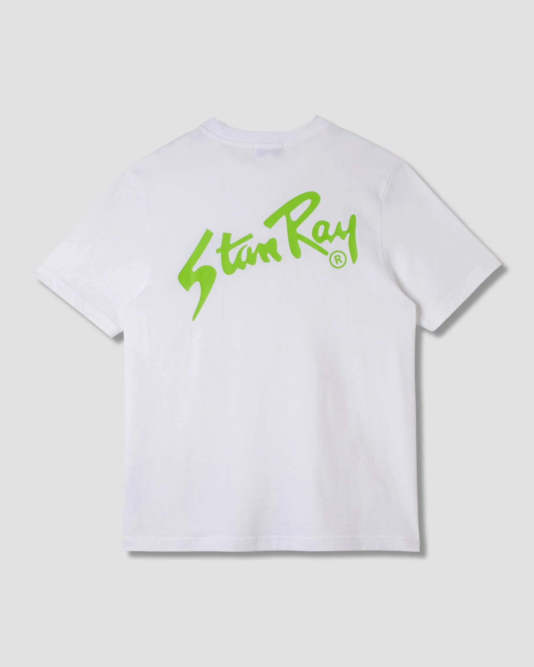 Stan OG Tee (White / Lime Green)