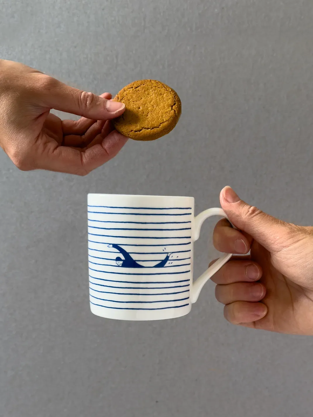 Striped Swimmer Mug