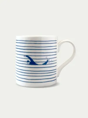 Striped Swimmer Mug