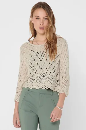 Sun Tapioca V-Neck Knit