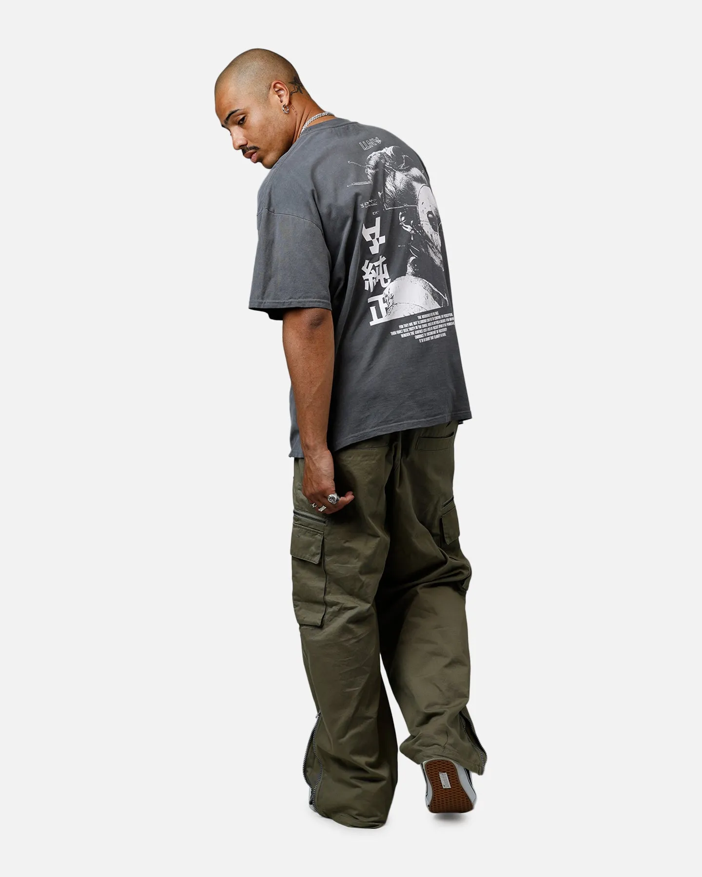 The Anti Order Truth In Chaos Heavyweight T-shirt Sunfade Grey
