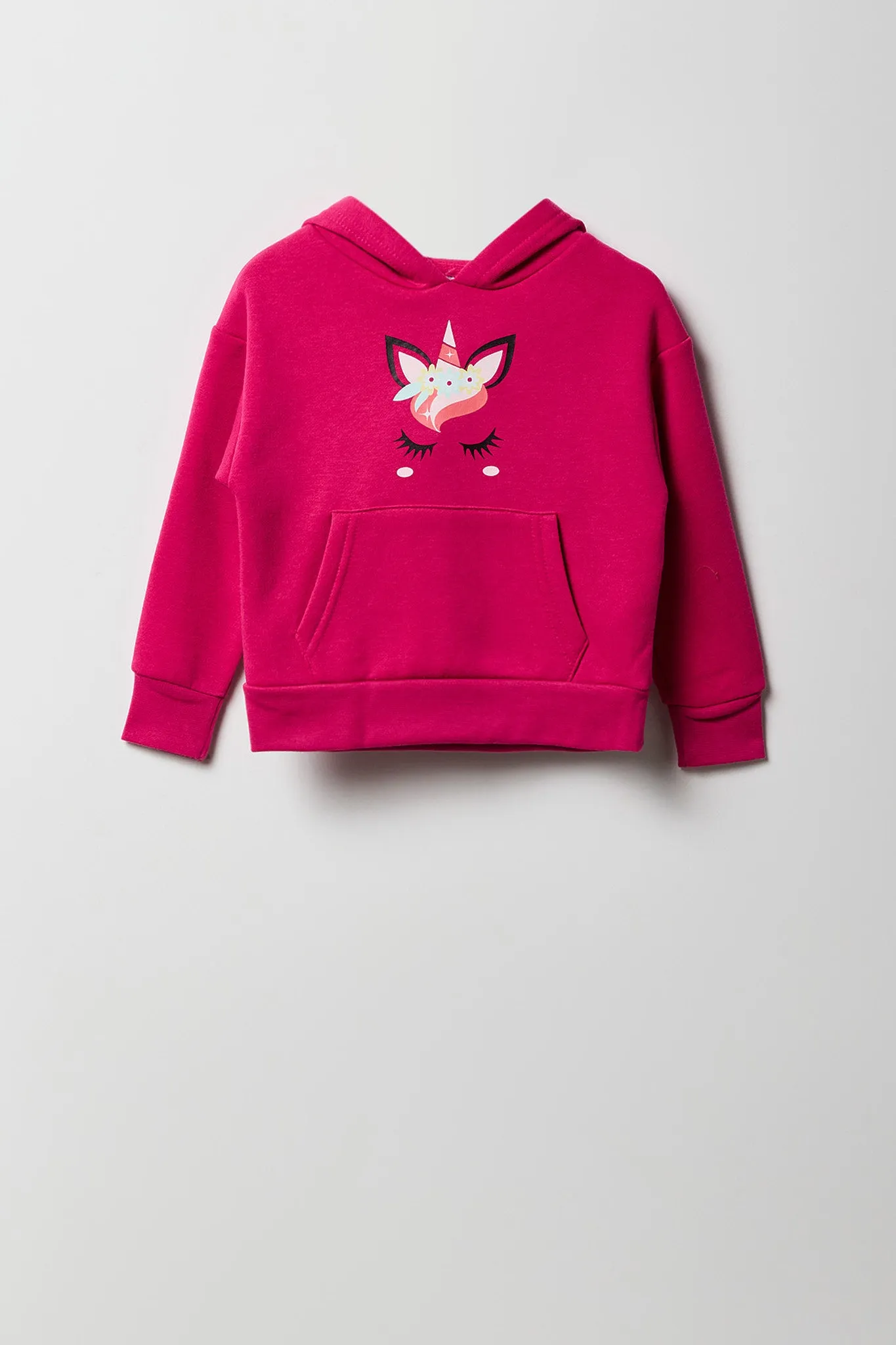 Toddler Graphic Fleece Hoodie and Tights 2 Piece Set