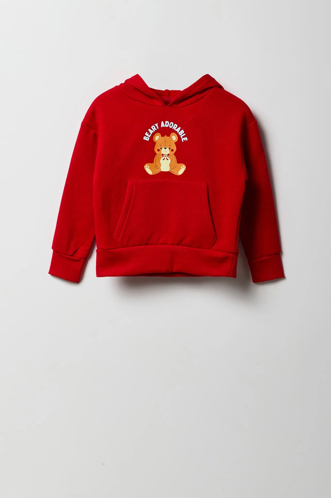 Toddler Graphic Fleece Hoodie and Tights 2 Piece Set