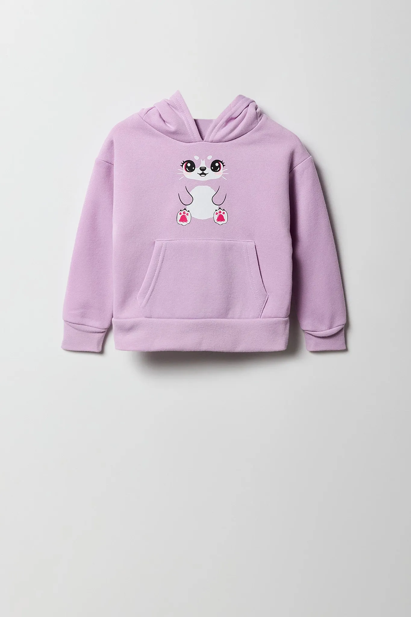 Toddler Graphic Fleece Hoodie and Tights 2 Piece Set