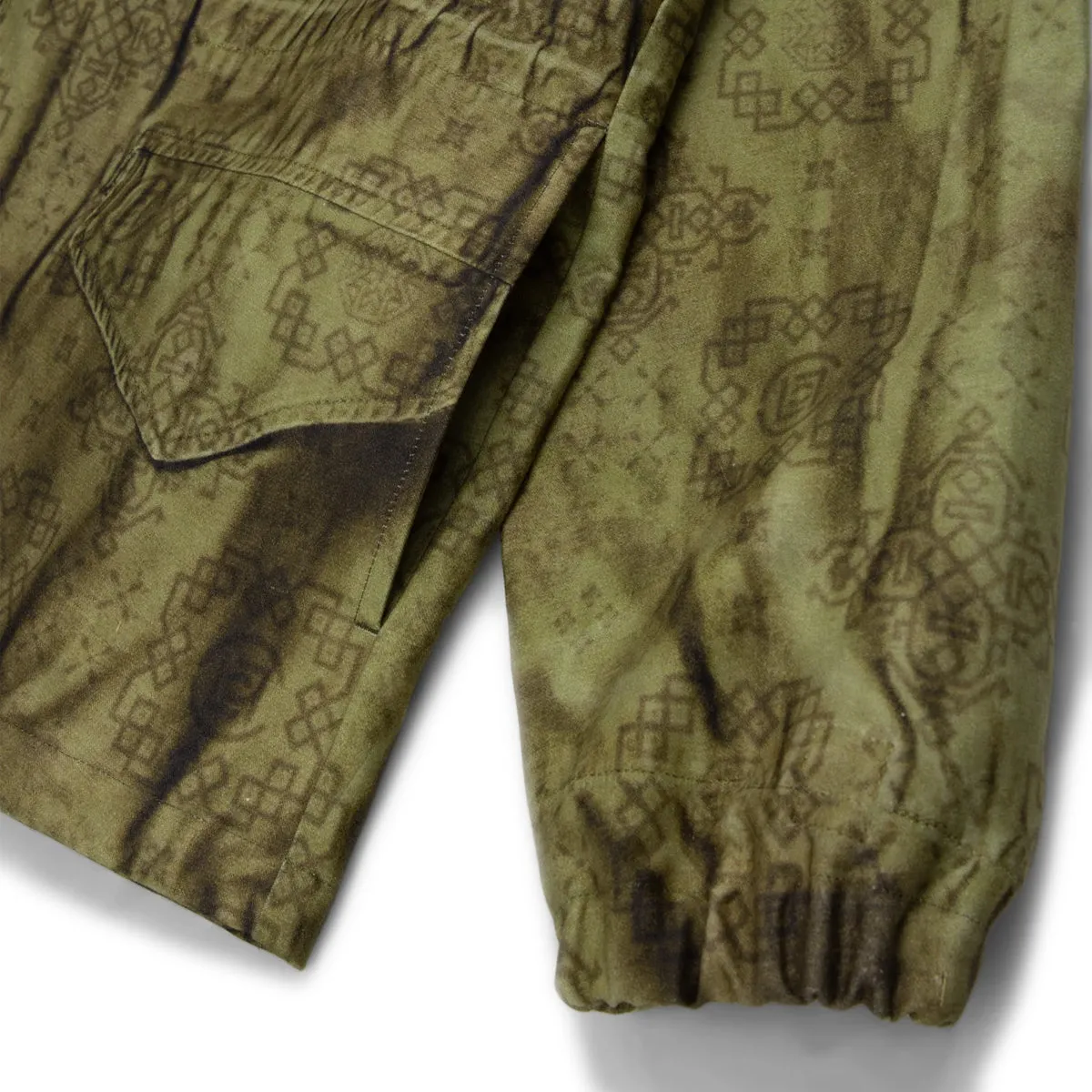   TOLQ Printed M-65 Jacket 'Olive'