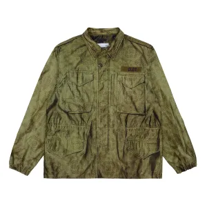   TOLQ Printed M-65 Jacket 'Olive'