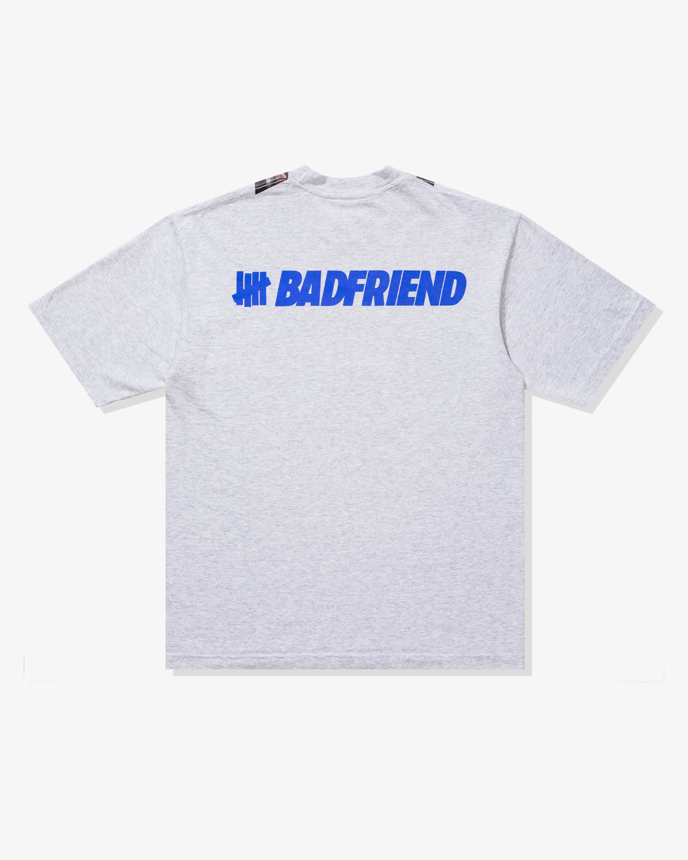 UNDEFEATED X BADFRIEND MEDALS S/S TEE - HEATHER GREY