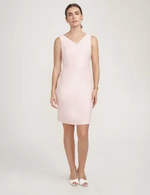 V-Neck Sheath Dress- Sale