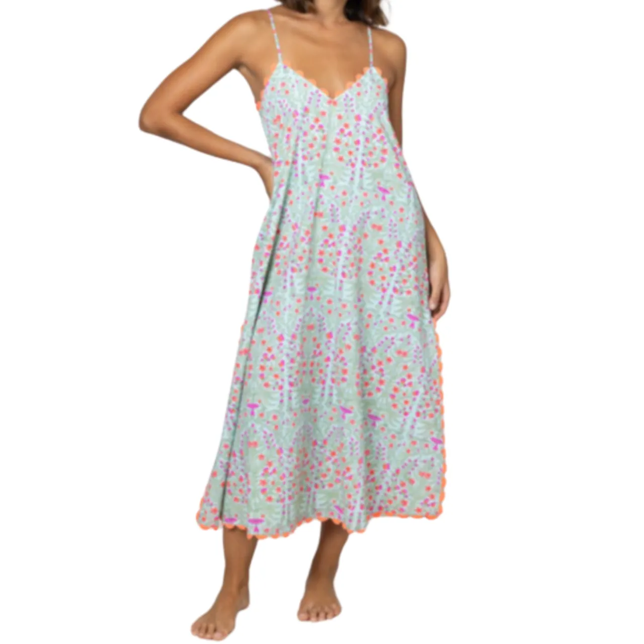 V Neck Slip Dress Ric Rac