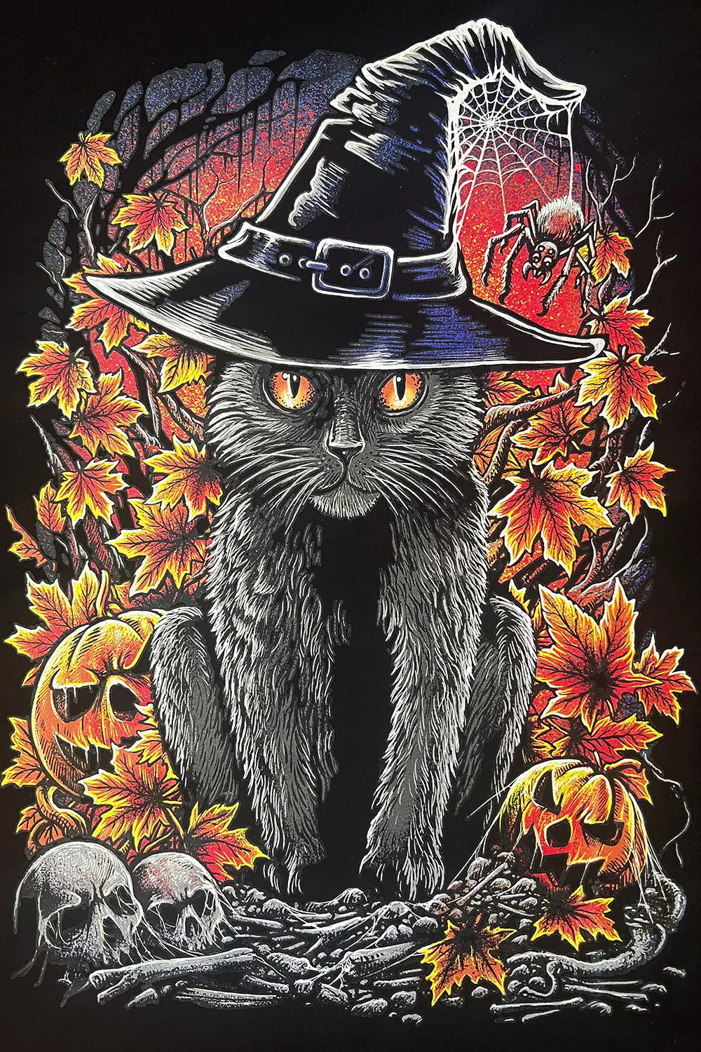 Witch's Familiar Hoodie [Zipper or Pullover]
