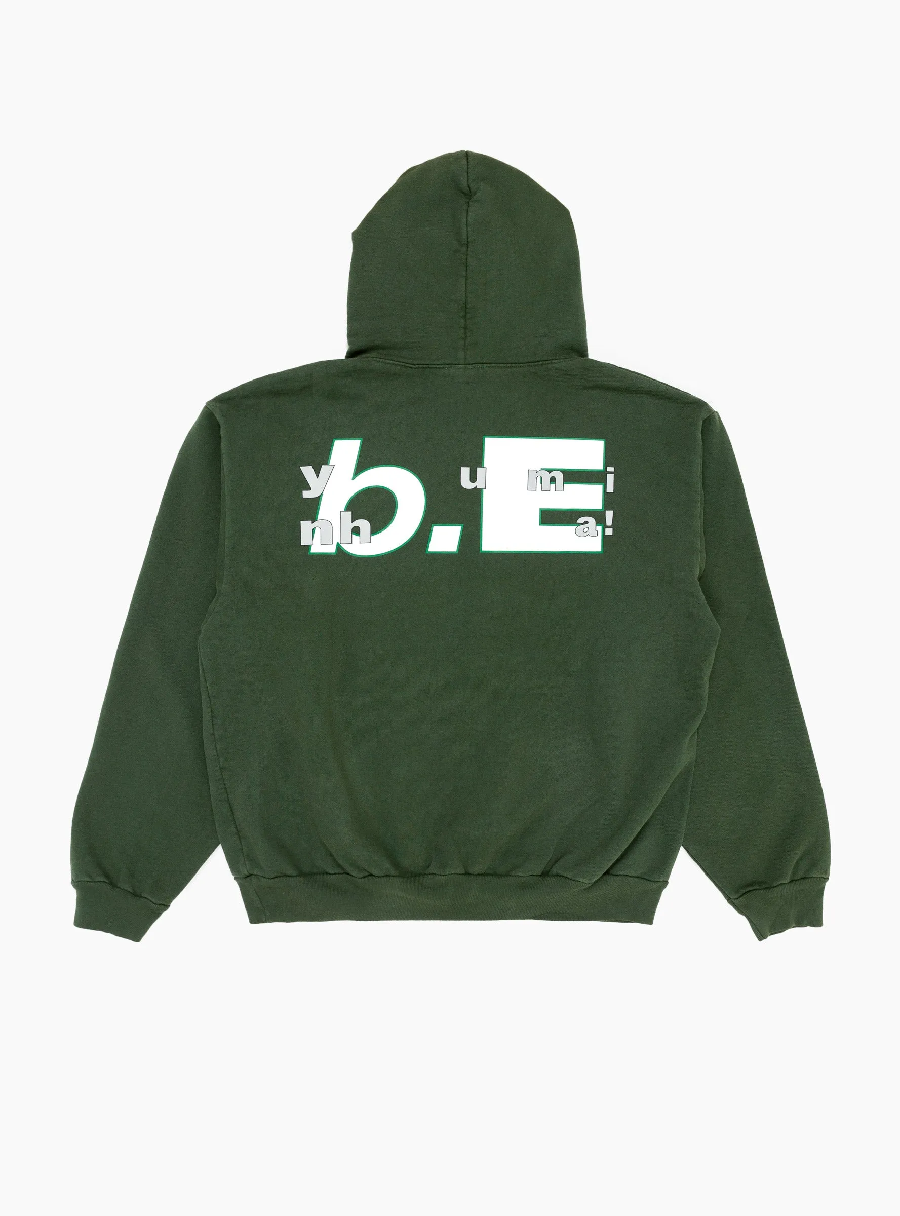 x Yumin Ha College Hoodie Green