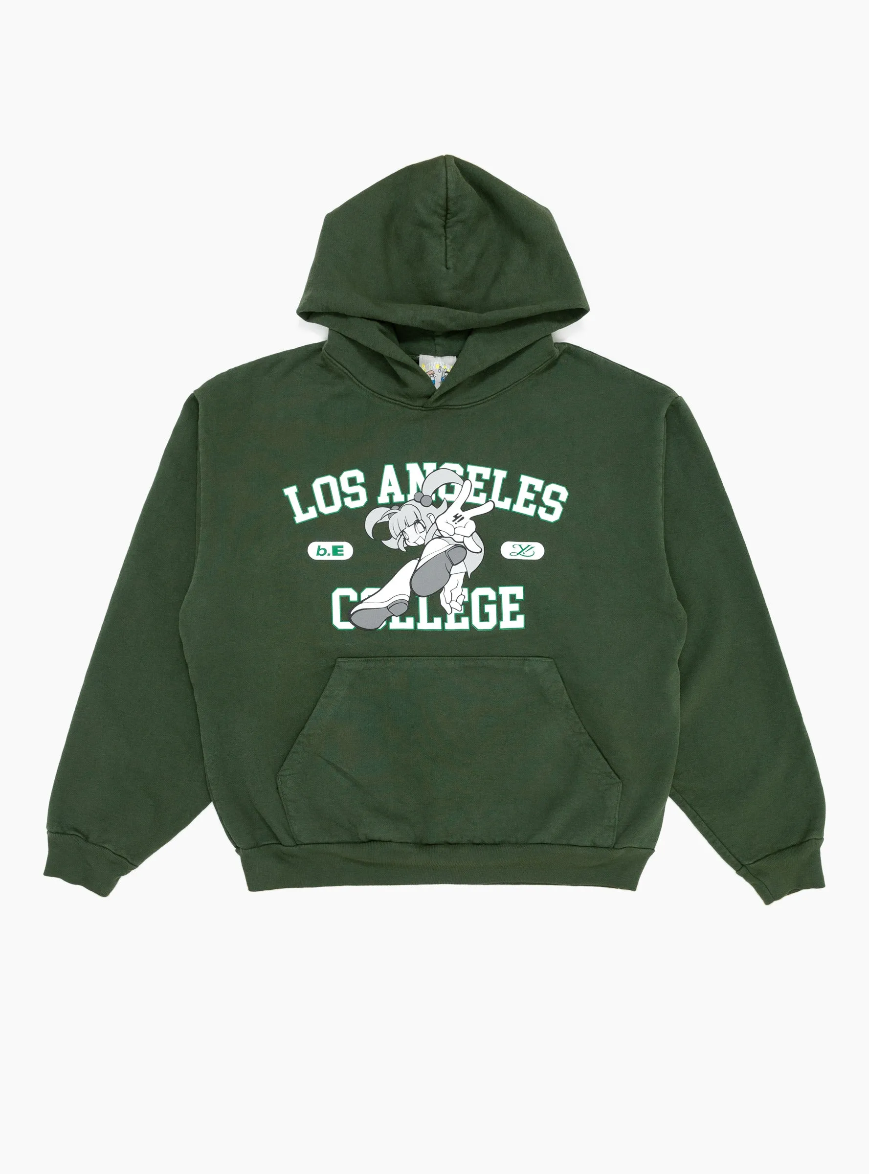 x Yumin Ha College Hoodie Green