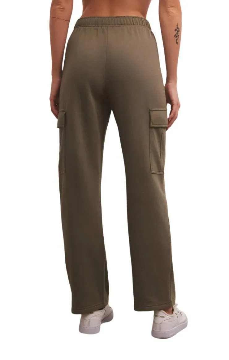 Z Supply McKenna Cargo Pant Dusty Olive