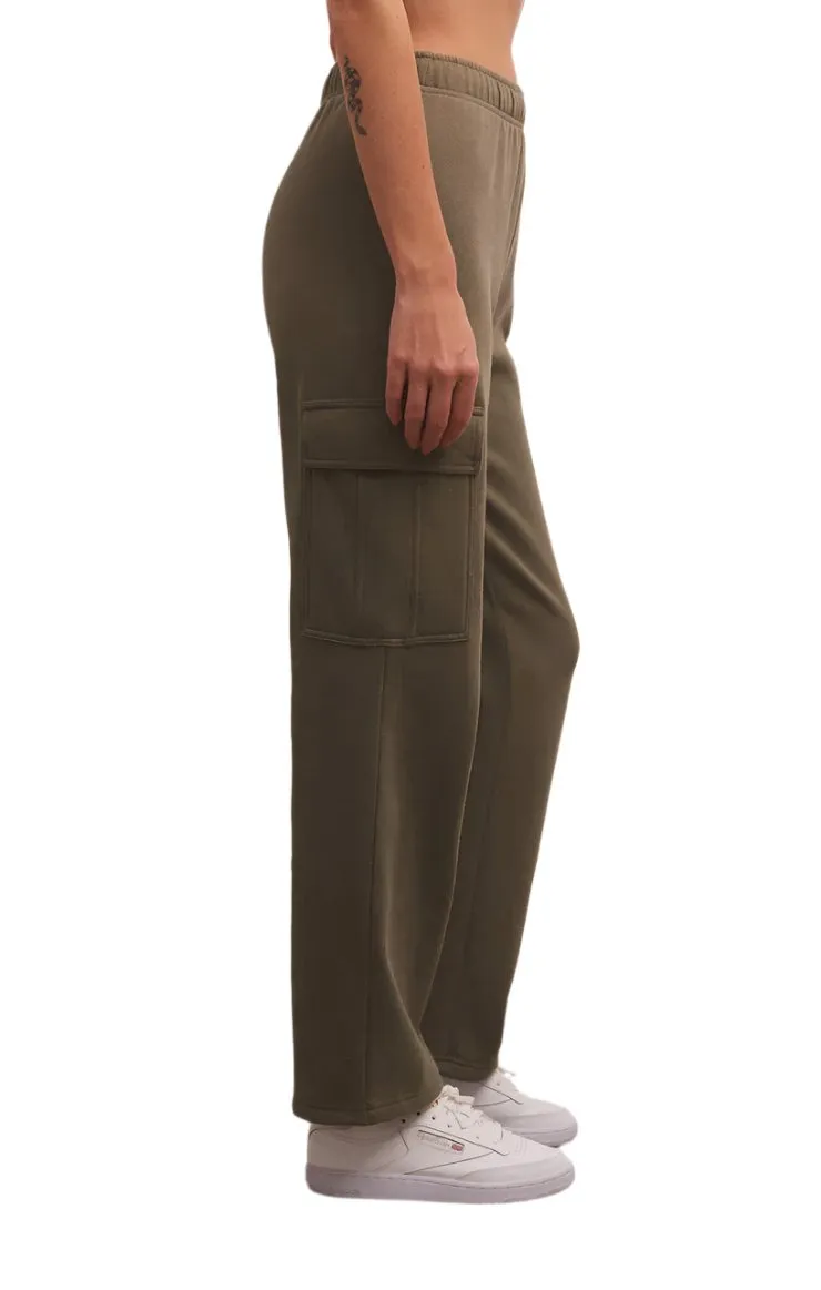 Z Supply McKenna Cargo Pant Dusty Olive