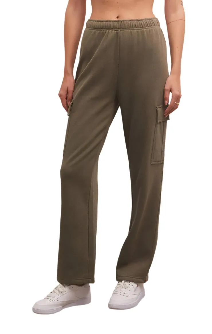 Z Supply McKenna Cargo Pant Dusty Olive